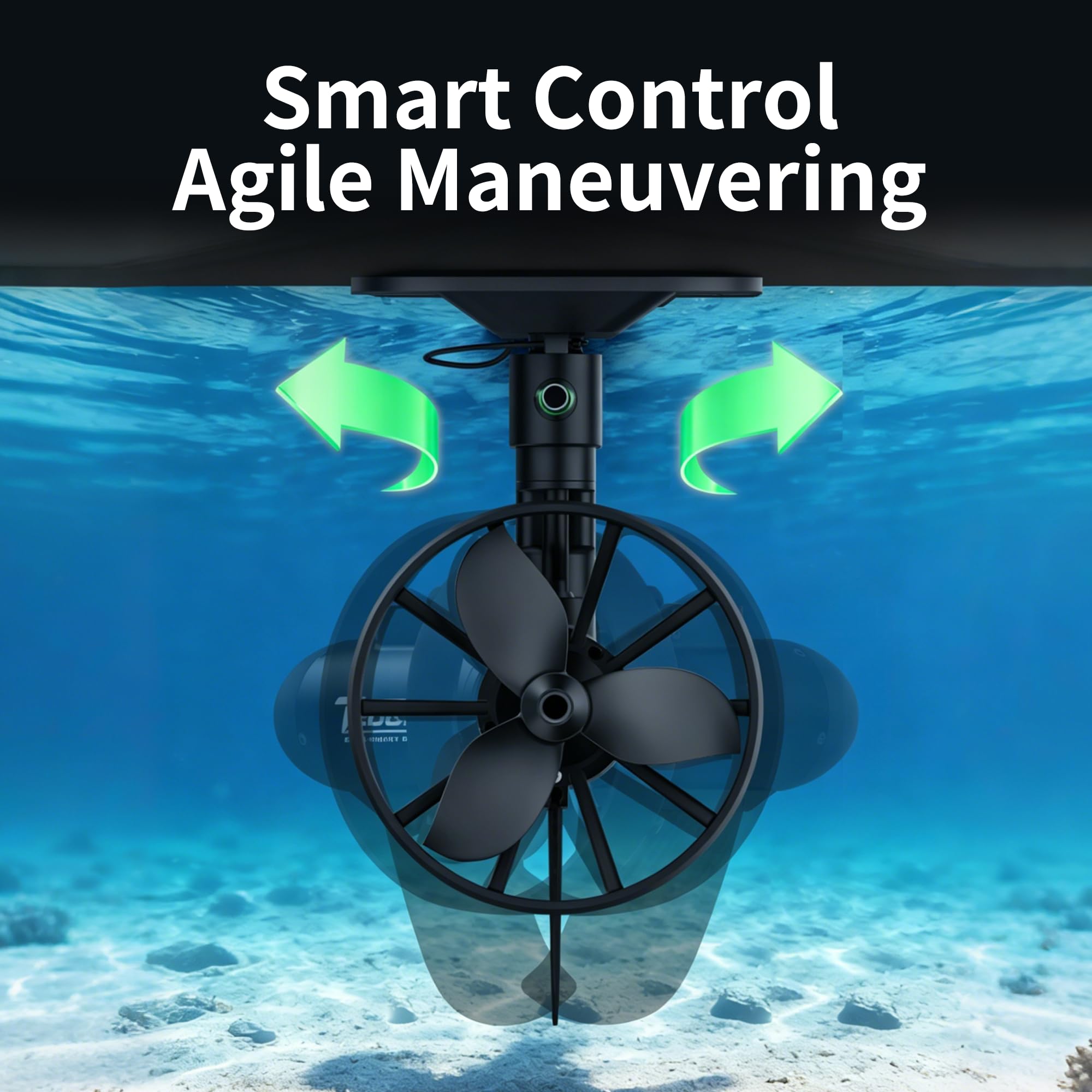 Moteur Tedgix K4C pour SUP et Kayak, 400W sans balais propulseur sous-marin télécommande sans fil avec batterie étanche B8, ailerons électriques pour planche à pagaie, aileron de boost pour canoë et