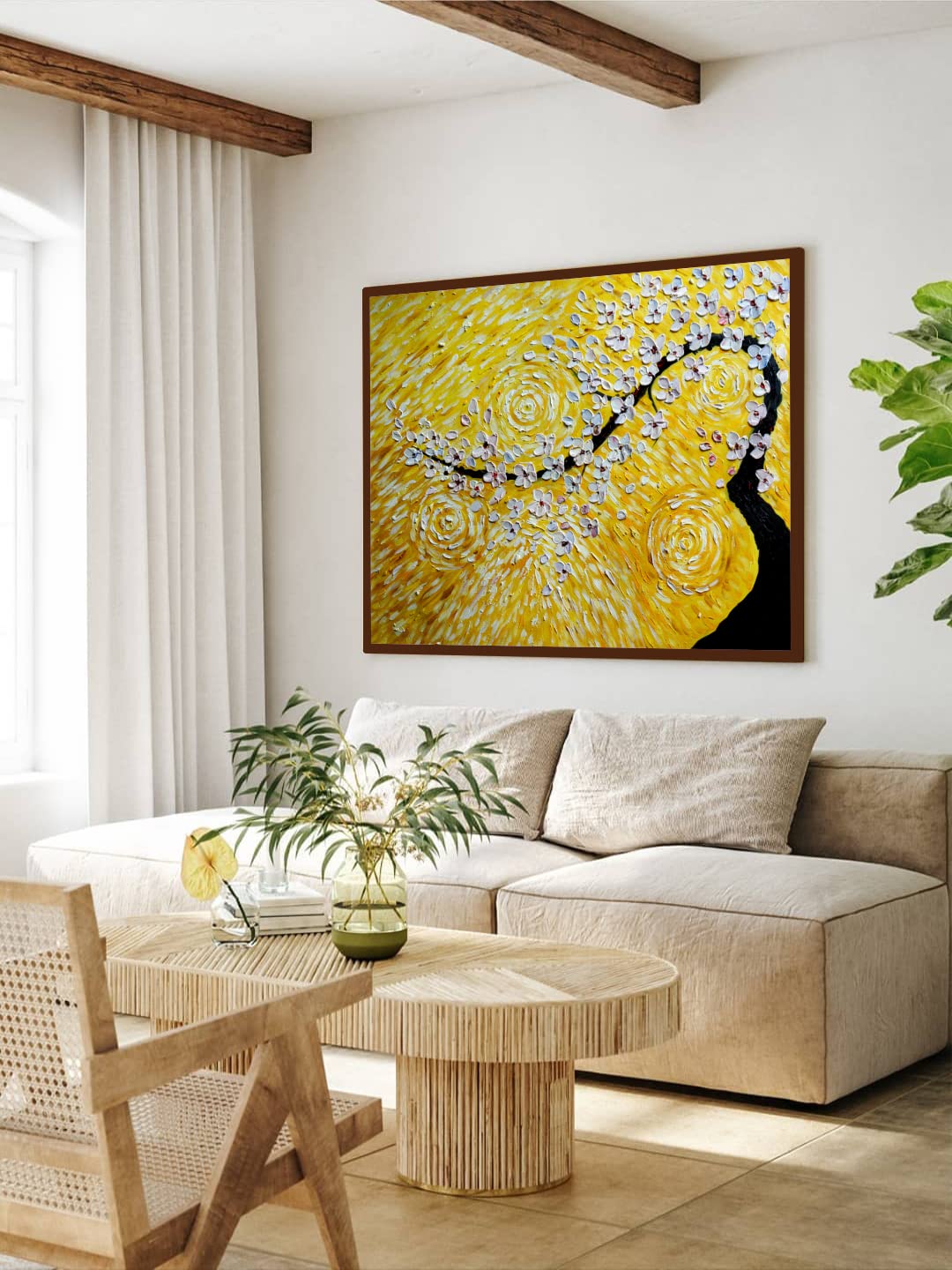 Realistic Painting (40X30 INCHES)(Multicolor 5)