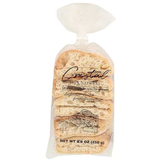 EURO CLASSIC IMPORTS Cristal Artisan Sliced Bread, 8.8 OZ