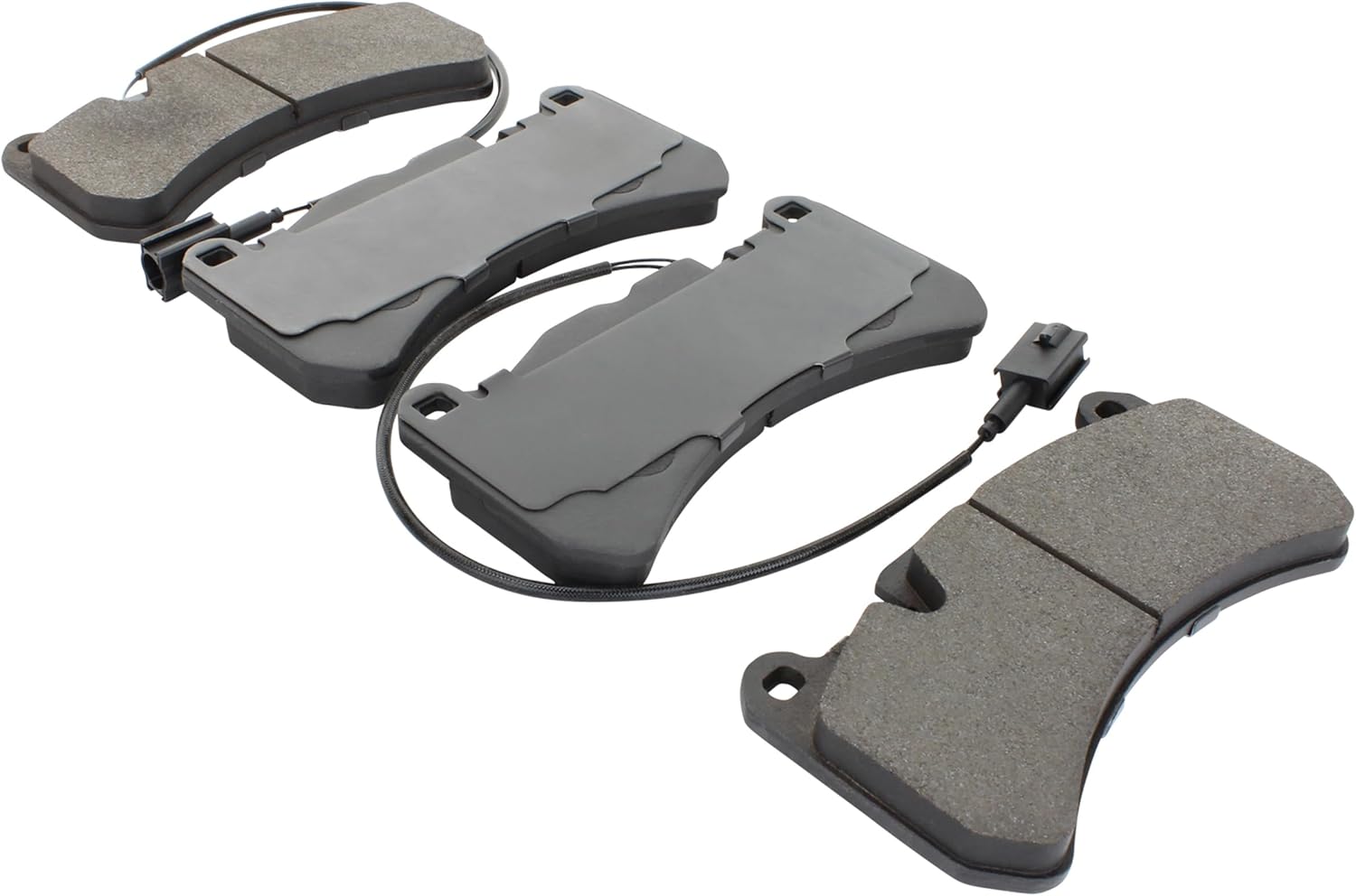 QUALITY-BUILT Front Semi-Metallic Brake Pads, Black Series 1003-1116AM, Compatible with 2012-2019 Maserati (Ghibli,Quattroporte)