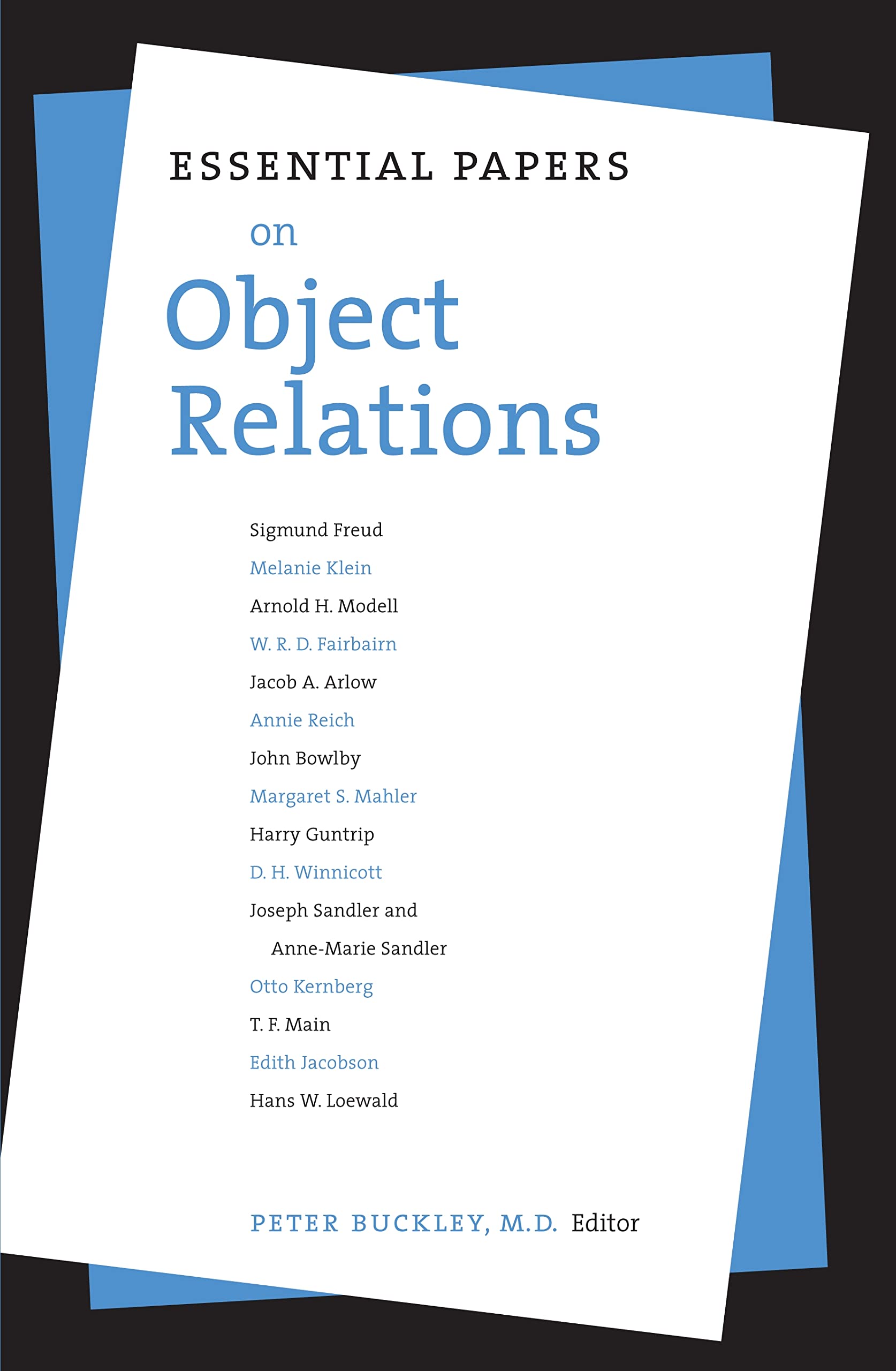 Essential Papers on Object Relations (Essential Papers on Psychoanalysis, 5) Reprint Edition