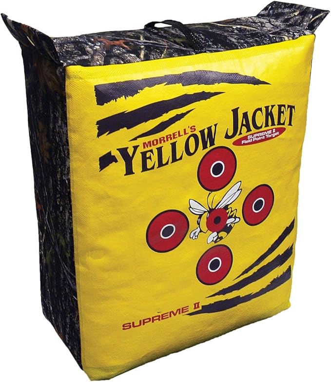 morrell yellow jacket crossbow field point bolsa target