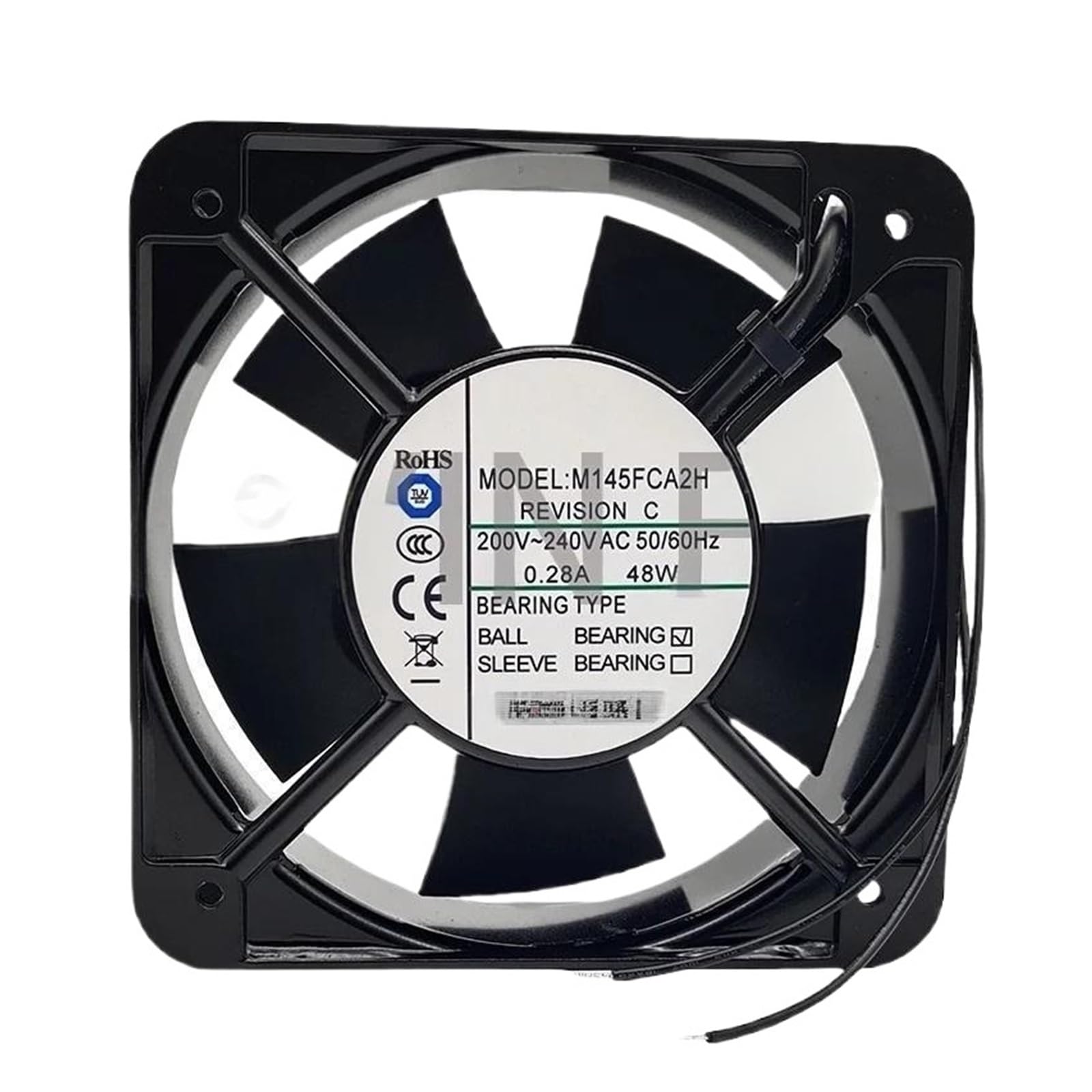 KNIUWMBMH M145FCA2H 200V/240V 0.28A 15050 15CM/cm Fan