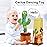 Emoin Dancing Cactus Talking Cactus Baby Toys for Boys and Girls Singing Children\'s Songs, Dancing Mimicking Toy Repeats What You Say & Recording, Plush Interactive Toy Musical Toys