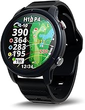 Shot Navi VELLIX Golf GPS Navigation Watch, Organic EL Color LCD, Touch Screen, Latest GPS Chip "M10", Multi Satellite Positioning, Automatic Distance Measuring, High and Low Estimated Distance, Made