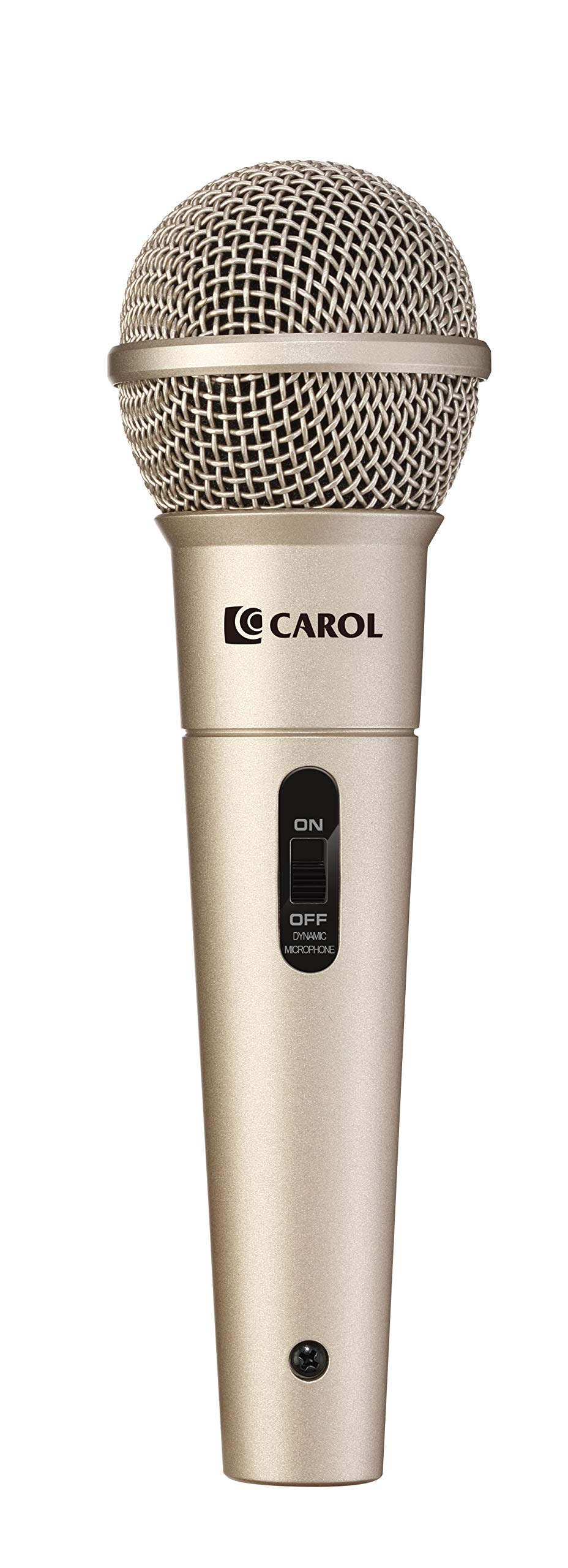 CAROL Dynamic Microphone Vocal Microphone Golden Color, with