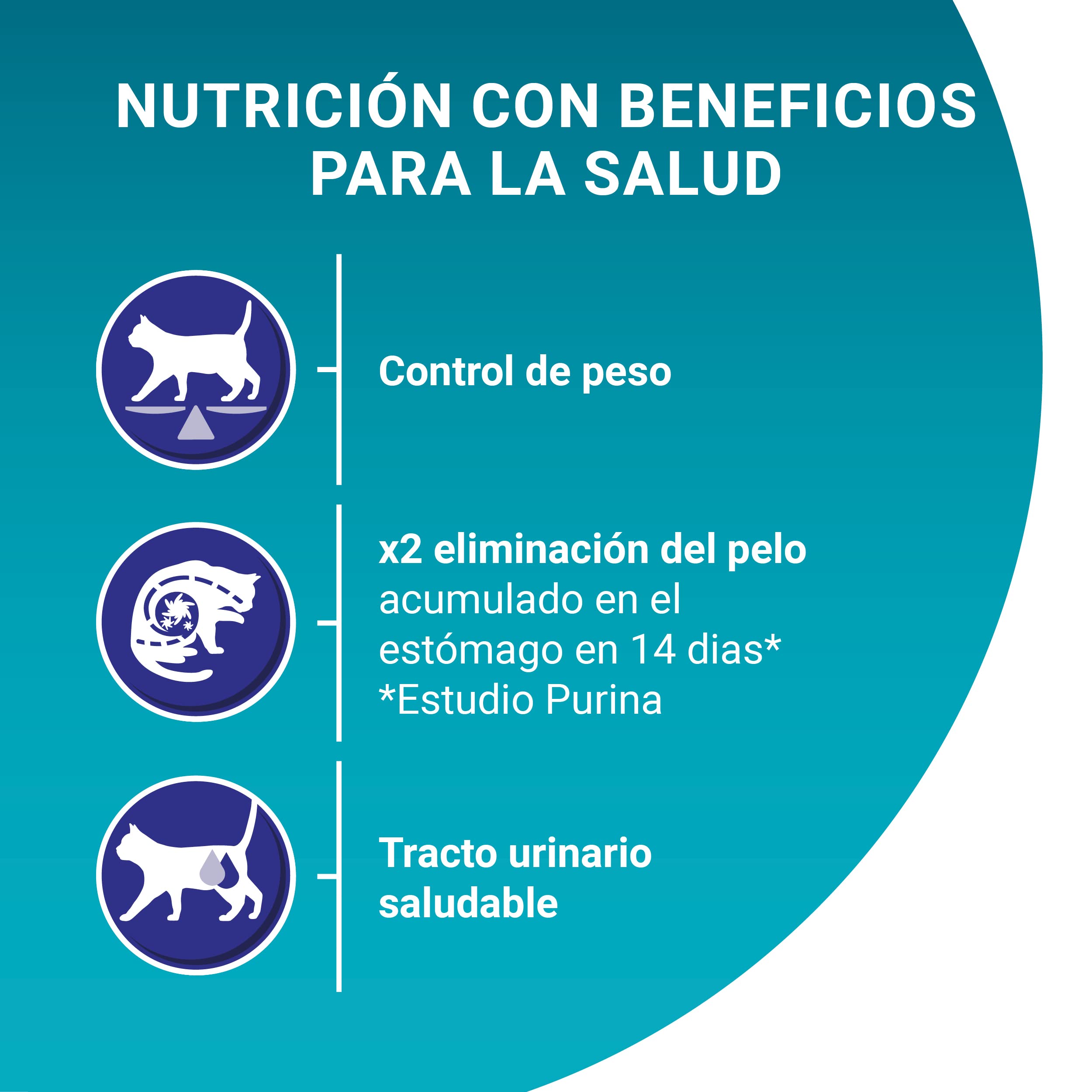 PURINA ONE Bifensis Comida Pienso para gato Esterilizado Pelaje y Bolas de Pelo con Pollo, 6 bolsas de 1,5kg
