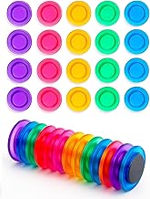 Kit 20 Imãs Coloridos Prendedores Magnéticos Redondo Para Mural Geladeira Fotos Para Pendurar Avisos