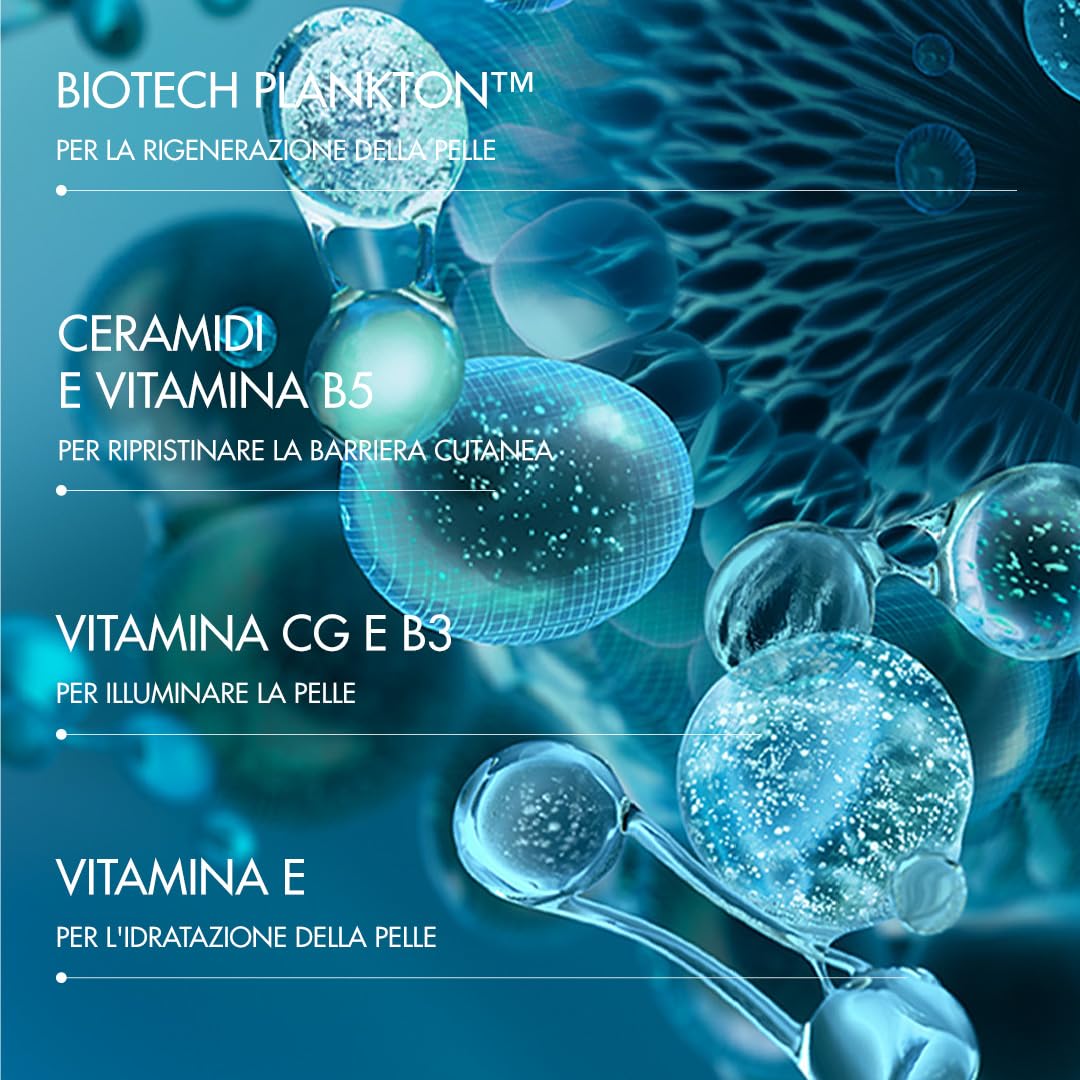 BIOTHERM HOMME Aquapower Advanced Gel, Gel viso idratante e rinforzante per uomo, Con Ceramidi e Life Plankton, Per pelli normali e miste, Offre freschezza e protezione.