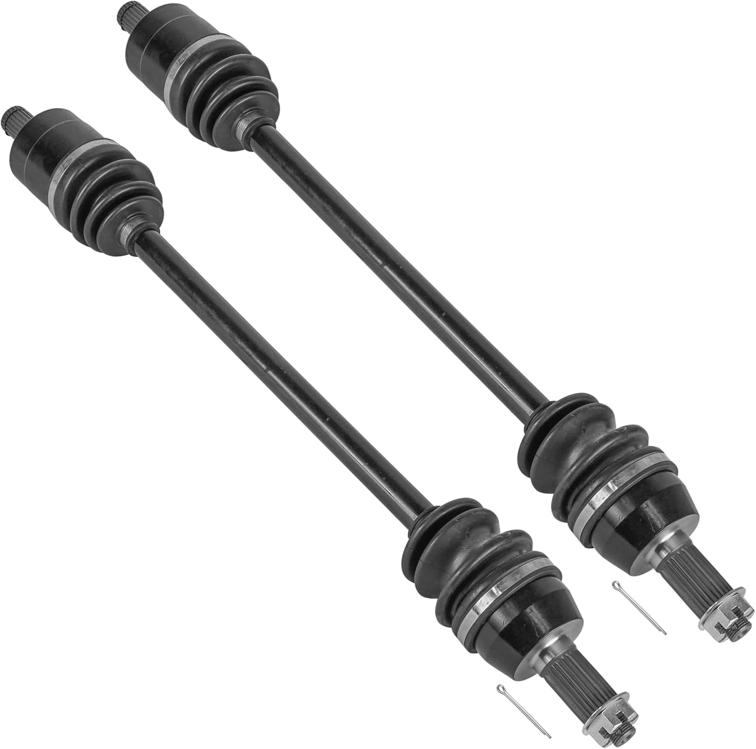 Caltric Front Right and Left Complete Cv Joint Axle Compatible with Polaris Ranger Crew 800 4X4 Efi 2010 2011 2012 2013 2014