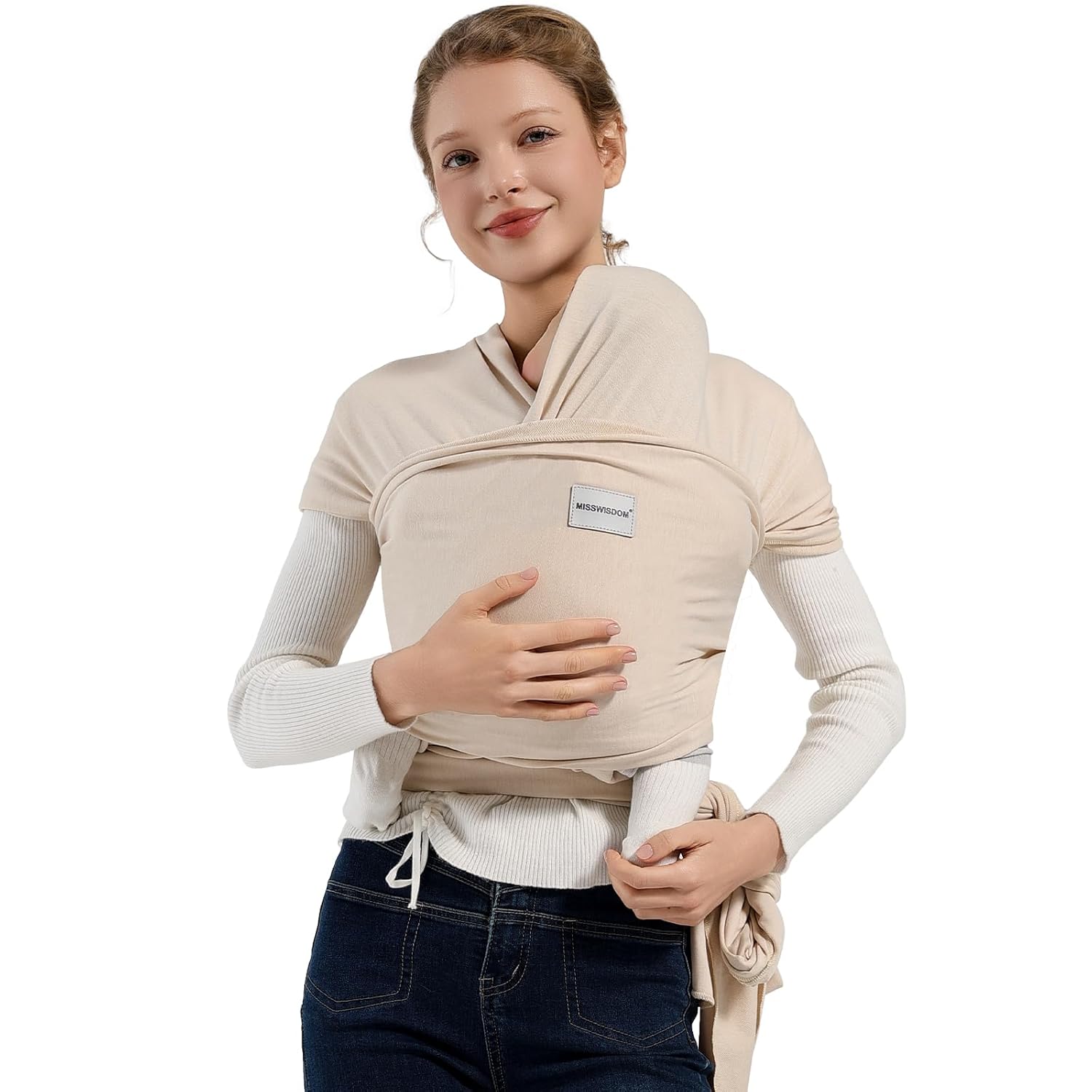 Baby Wraps Carrier, Baby Carrier Wrap Newborn Sling 7-35lbs, Baby Wearing Wrap Newborn Wrap Carrier, Baby Sling Carriers for Newborn and Infant, Beige Baby Wraps Carrier, Baby Carrier Wrap Newborn Sling 7-35lbs, Baby Wearing Wrap Newborn Wrap Carrier, Baby Sling Carriers for Newborn and Infant, Beige
