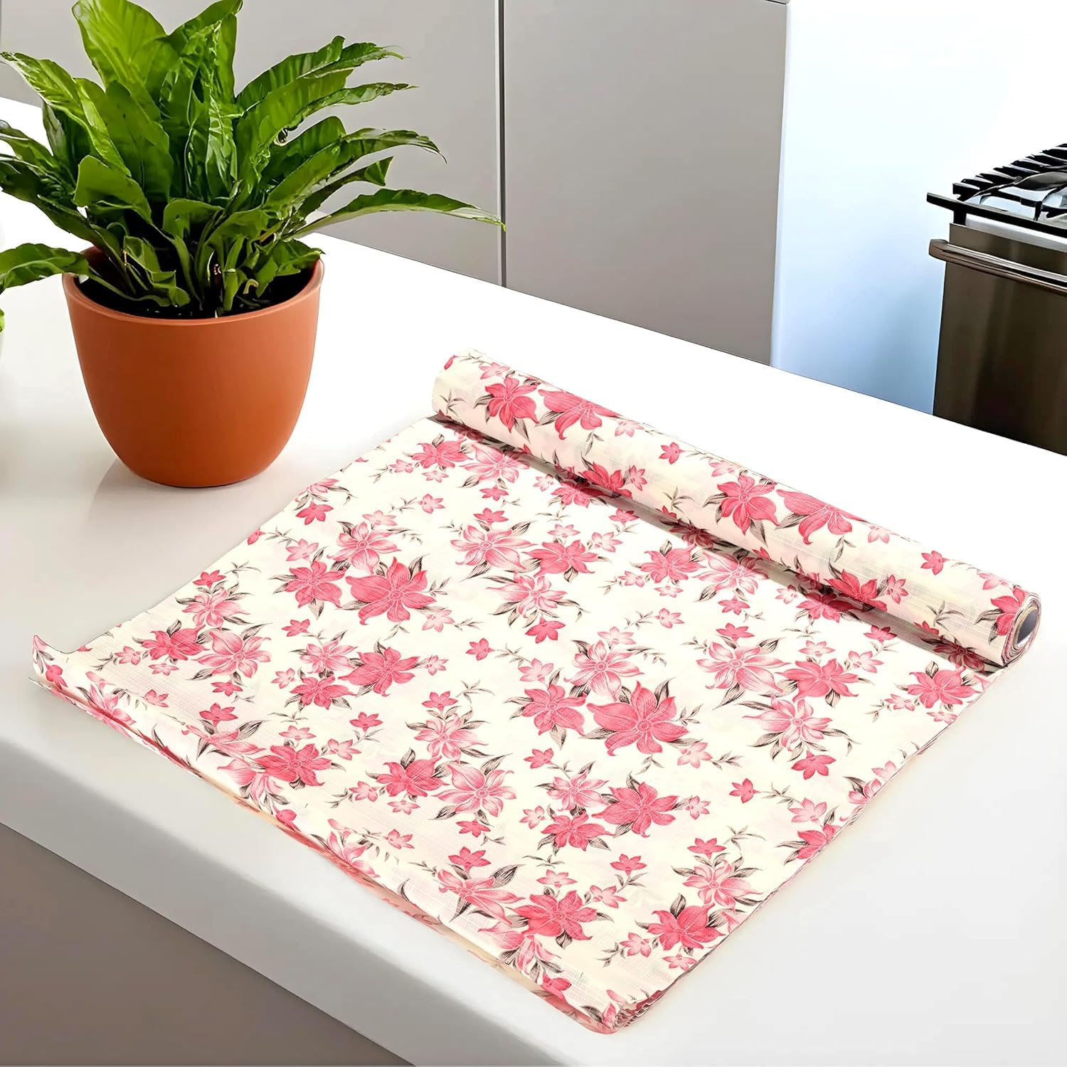 Kuber Industries Shelf Liners - Protect Your Shelves -14