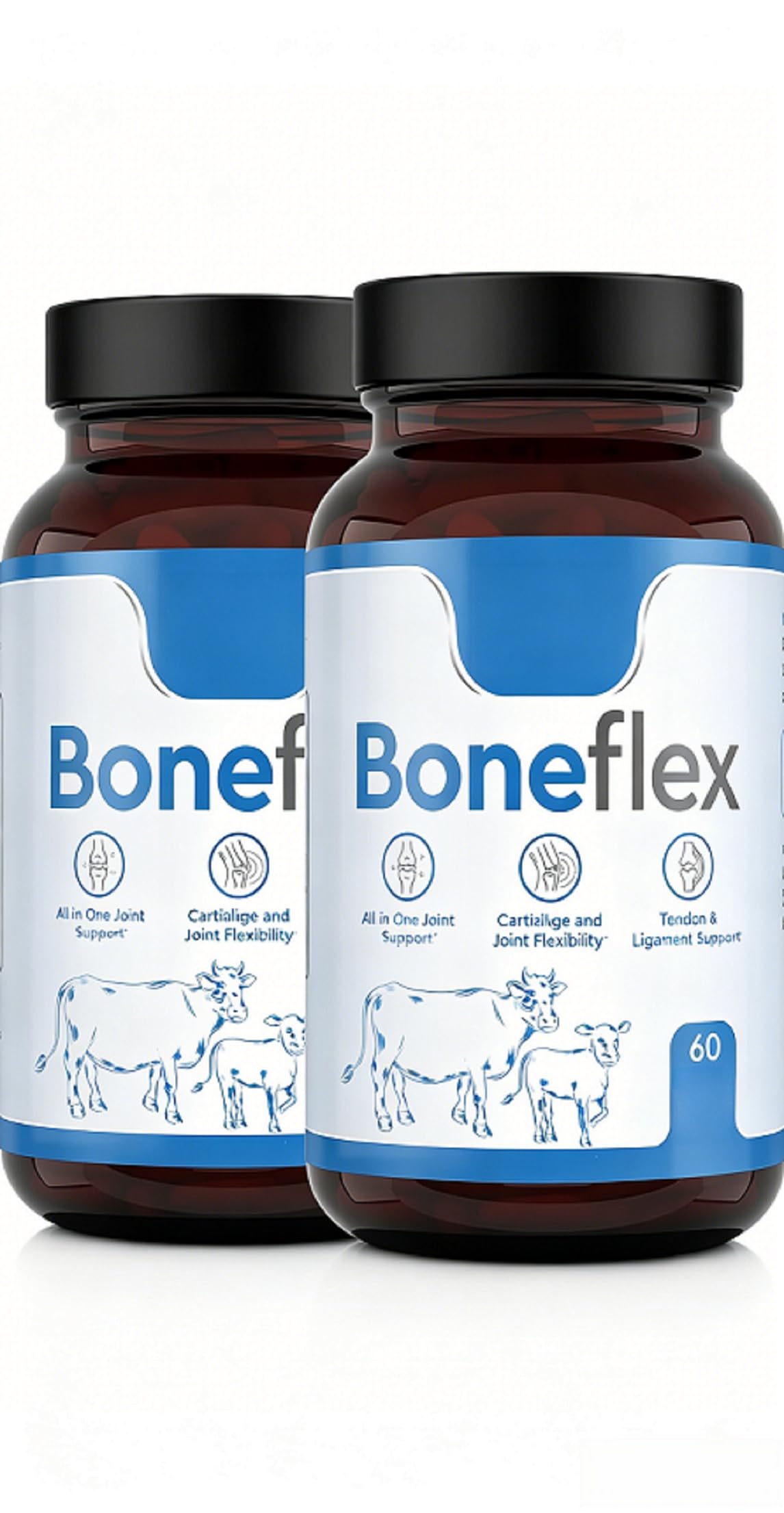 Bone-flex, ayuda a la estabilidad y flexibilidad del cartílago,2 piezas