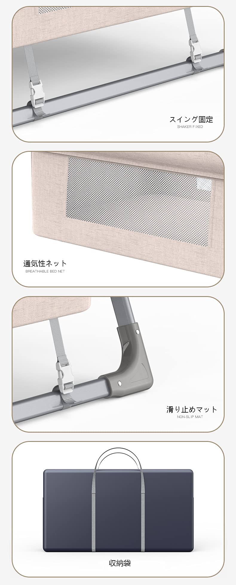 Amazon.co.jp: Lukaedy ベビーベッド 赤ちゃんのゆりかご