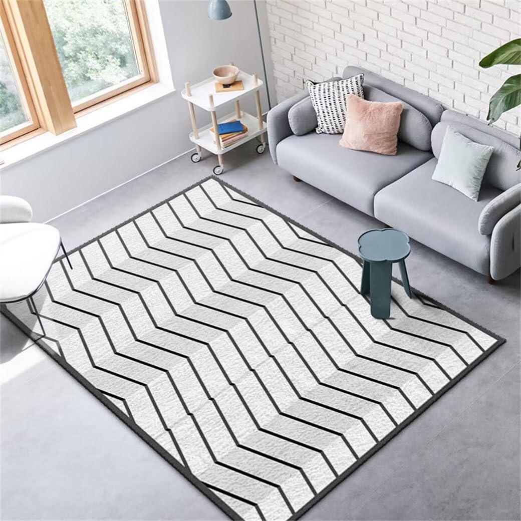 Tapis d'extérieur grand format et tapis imprimé pour salon de maison
