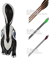 Vista 6 de Tiro con arco objetivos 3D Skunk dos núcleos laterales Shooter Animal para práctica de objetivos en interiores y exteriores