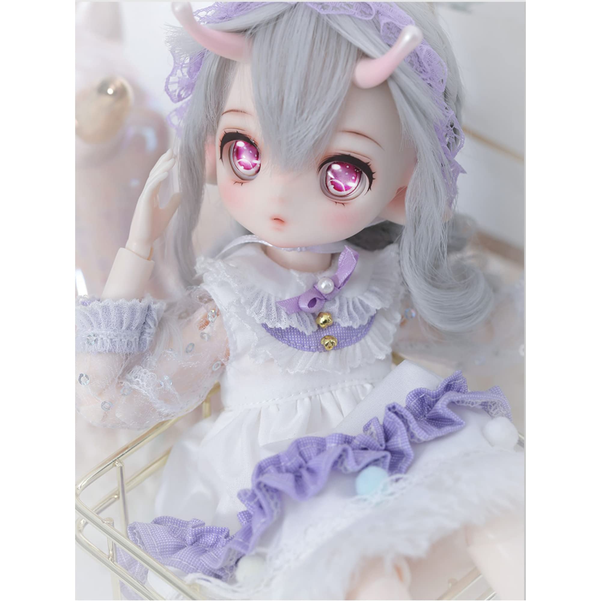 Amazon | KAKAA BJDドール フルセット 1/6 球体関節人形 27cm SD 樹脂