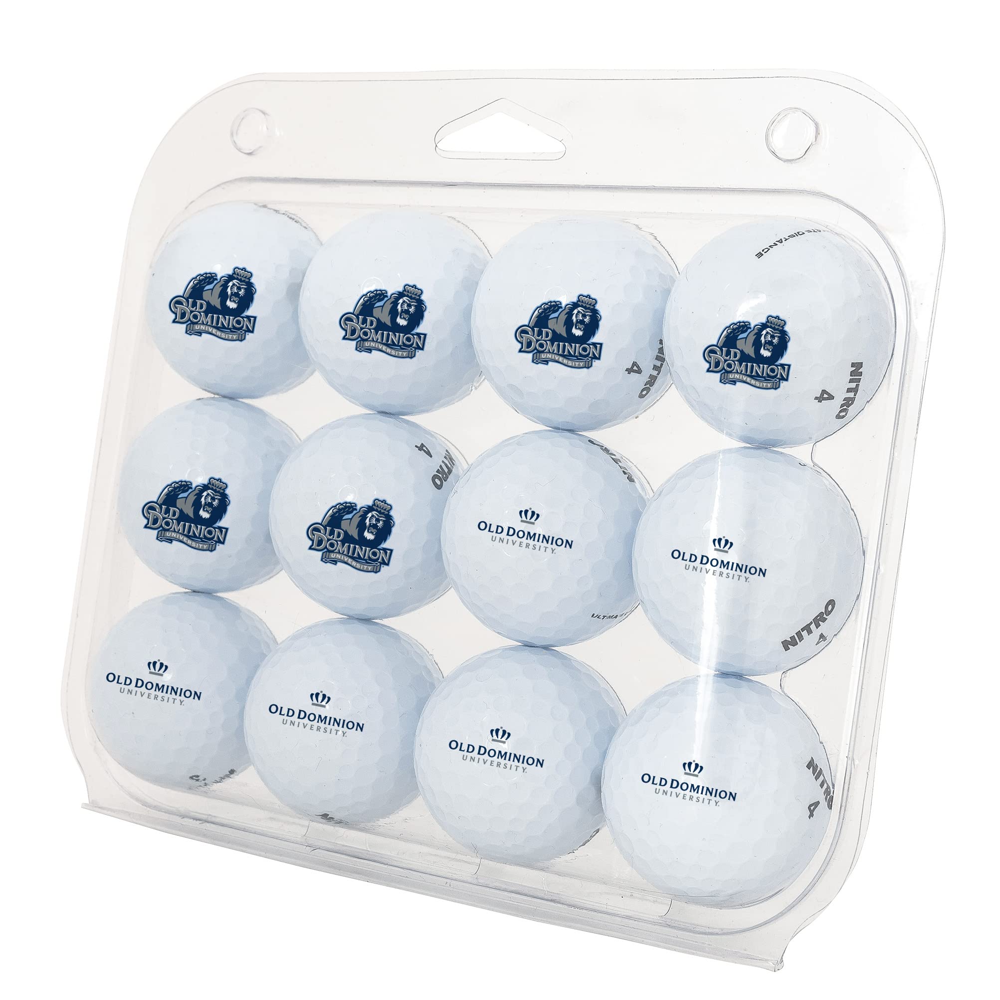 Desert Cactus Old Dominion University Golf Balls 12 Pack – ODU Monarchs Full Color Dozen – Officially Licensed Sport Team Accessory