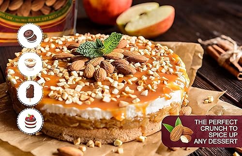 Miniatura 6 de We Got Nuts Almendras tostadas sin sal, empaquetadas frescas en bolsa resellable (64 onzas, bolsa de 4 libras)