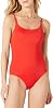 Amazon Essentials Women's Thin Strap one-Piece Swimsuit