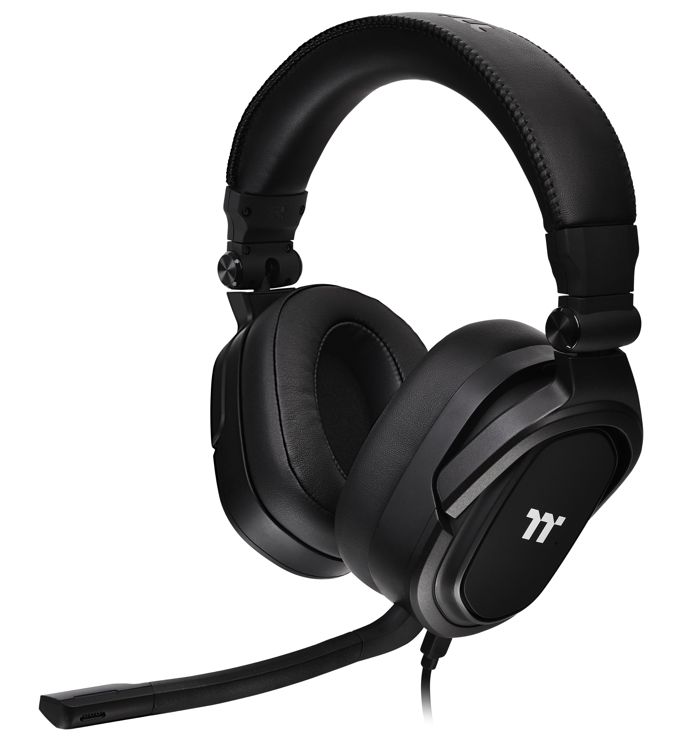 Thermaltake AURICULARES + MICRO ARGENT H5 GAMING NEGR 50MM/MICRO BIDIRECCIONAL DESMONTABLE/PLEGABLES GHT-THF-ANECBK-30