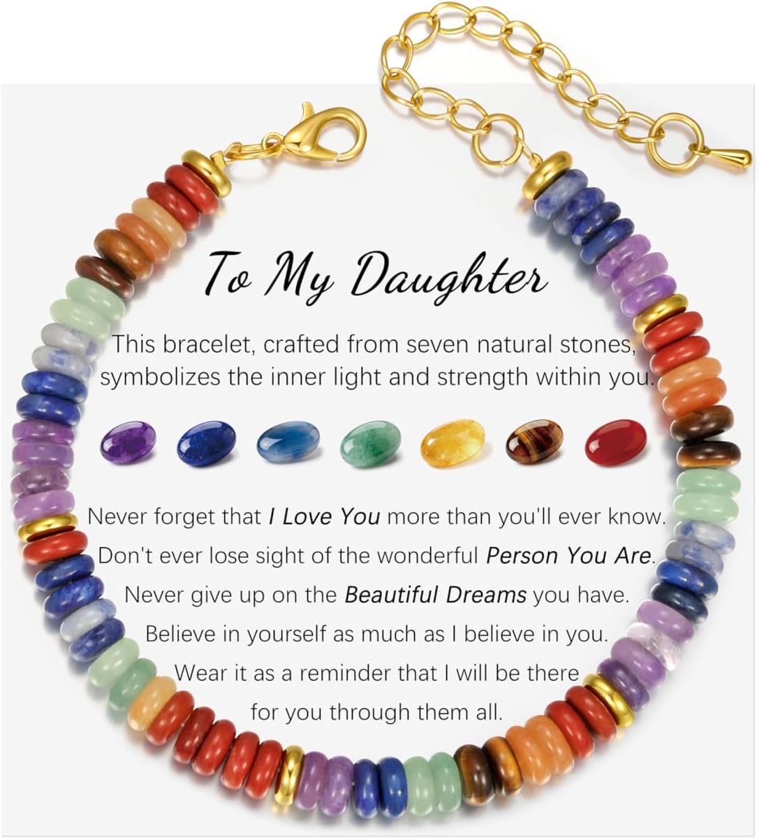 Yavannah Crystals and Healing Stones Beaded Bracelets Stress Relief Spiritual Gifts for Women