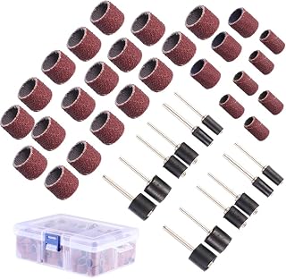 Hemoton Conjunto de Lixa de 252Pcs Faixas de Lixa Faixas de Lixa de Unha Manicure Faixas de Lixa Acessórios de Manga para Manicure Pedicure Uso Em Salão de Casa