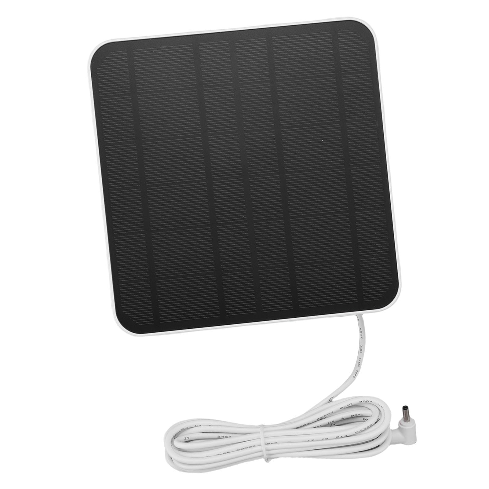 BRRNOO Pannelli Solari 12W 2 Pezzi per Cam Plus Pro, Installazione Facile