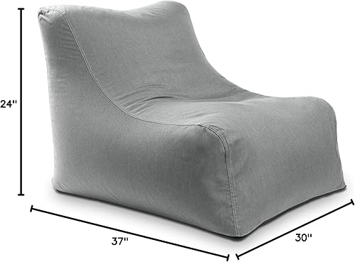 Miniatura 104 de Jaxx Ponce - Puf para exteriores, resistente a la intemperie, para patio y piscina, color azul marino Azul marino,Carbón vegetal,Flamenco,Lima,Bahía