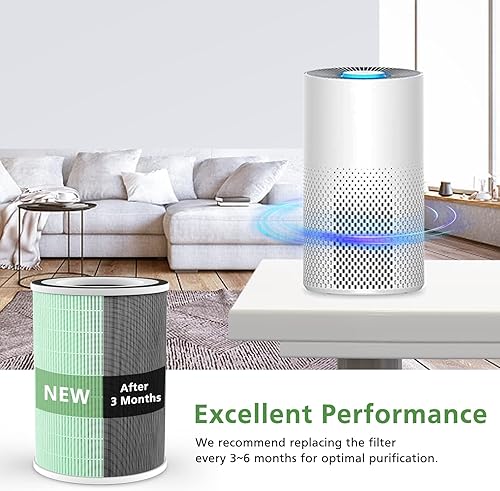 Miniatura 3 de Paquete de 2 filtros True HEPA H13 KILO para mascotas, compatibles con Afloia KILO, KILOPRO, MIRO, MIRO PRO y MORENTO MR-Kilo Air Pur ifier,