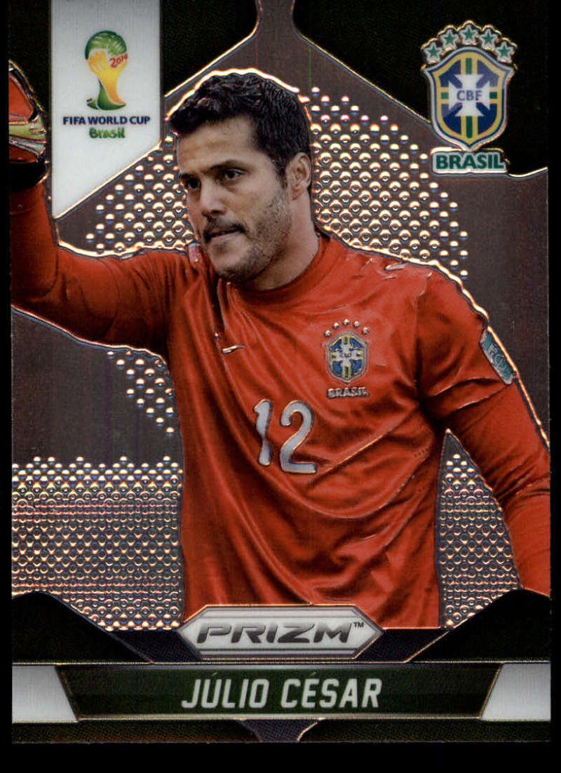Amazon.com: 2014 Panini Prizm World Cup #104 Julio Cesar Brazil