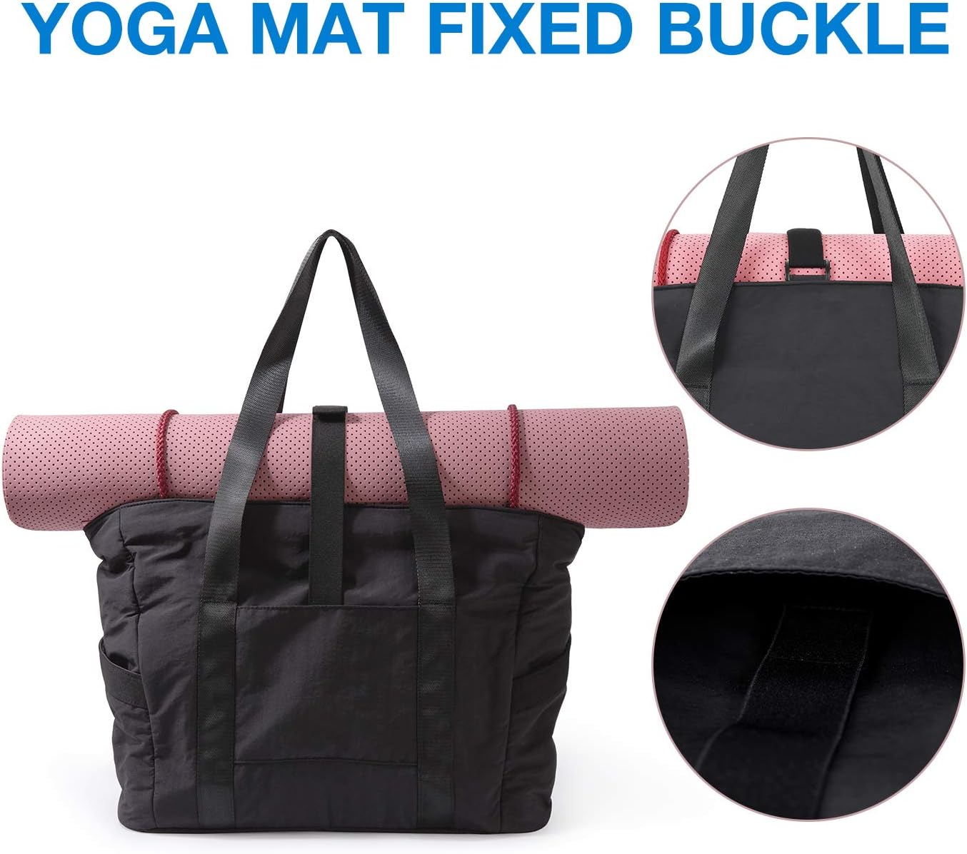 BAGSMART Tote Bags with Travel Duffel Bags