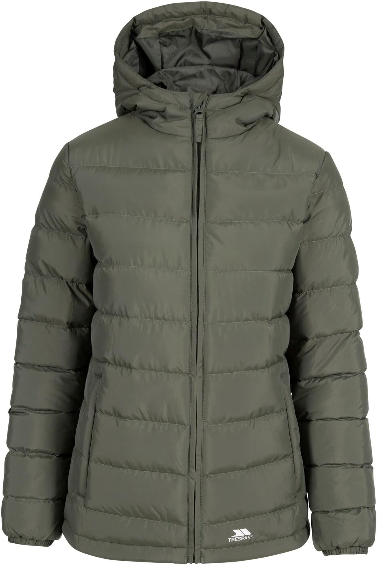 TrespassWomens Padded Jacket Casual with 2 Zip Pockets Elegant
