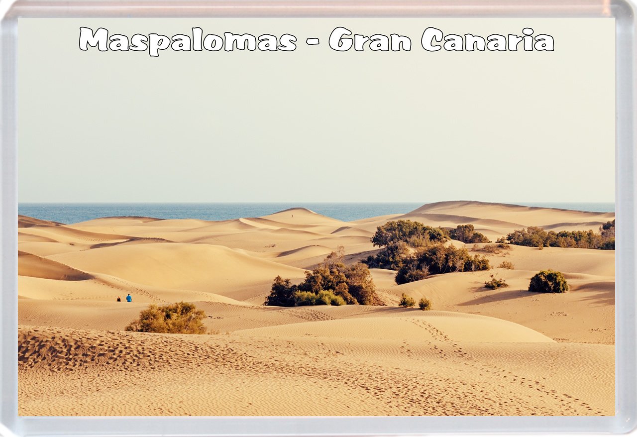 Baked Bean Store Maspalomas - Gran Canaria - Canary Islands - Spain - Jumbo Fridge Magnet Bbsm71