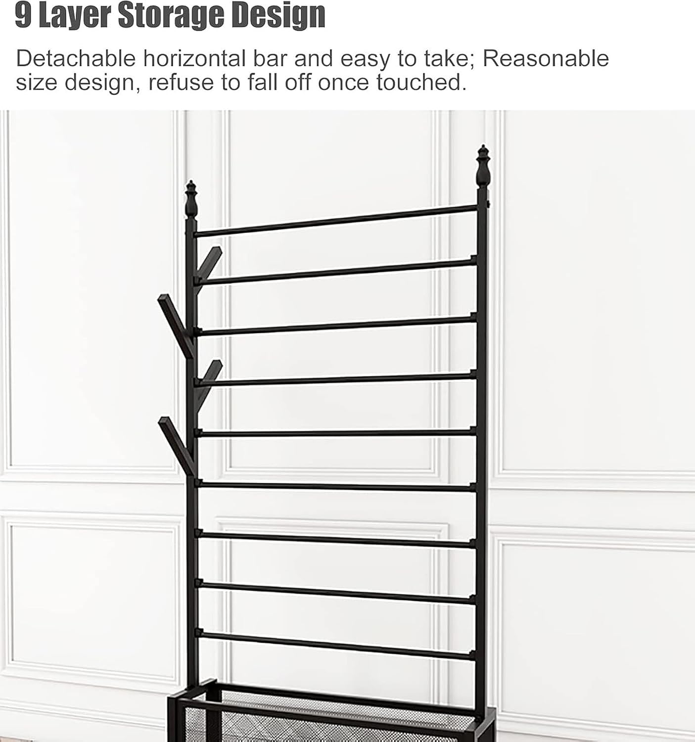 LiuDeQian リボン・スカーフ・ラッピングペーパーラック