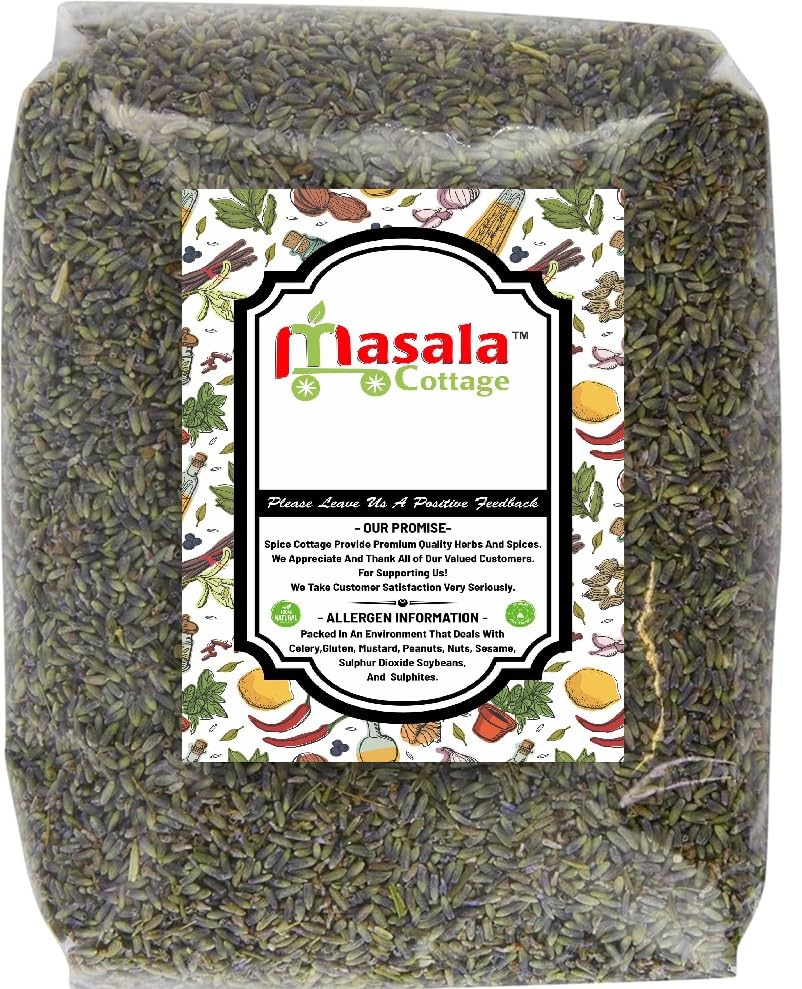 Lavender Flowers Dried Loose Fresh Natural Genuine Scent Pot Pourri Premium Quality by Masala Cottage 25g-1.9kg (50 Grams)