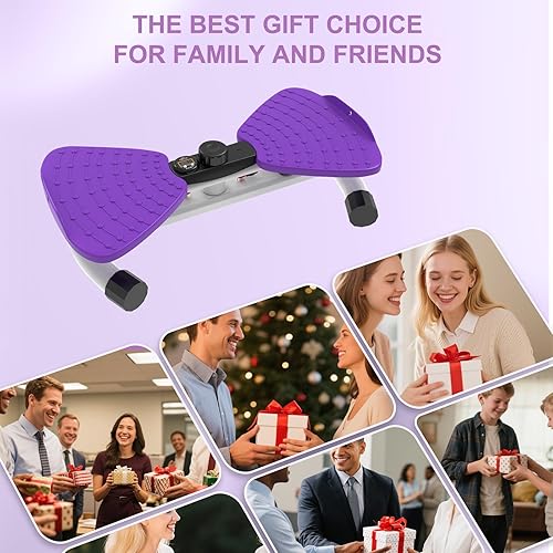 Miniatura 7 de renZEC - Máquina de torsión de cintura, tabla de giro ajustable para mujeres y hombres, torcido abdominal silencioso para equipo de gimnasio en