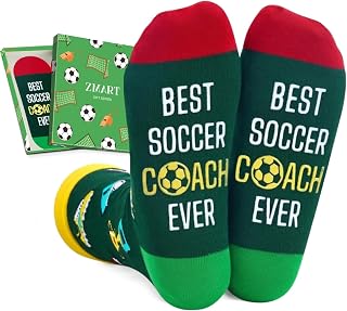 Zmart Appreciation Gifts Idea - Socks for Basketball Baseball Soccer Football Softball Coach