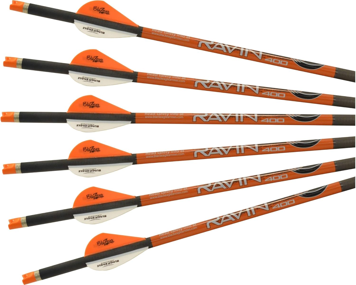Ravin Carbon Crossbow Arrows 400 Grain .003 - SIX Pack