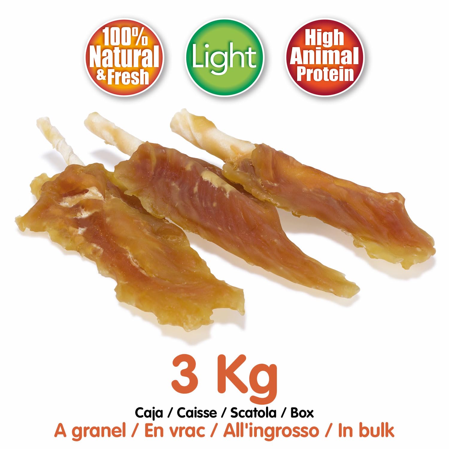 Alitas de Pollo (A Granel - 3 Kg) - Snacks Naturales para Perros