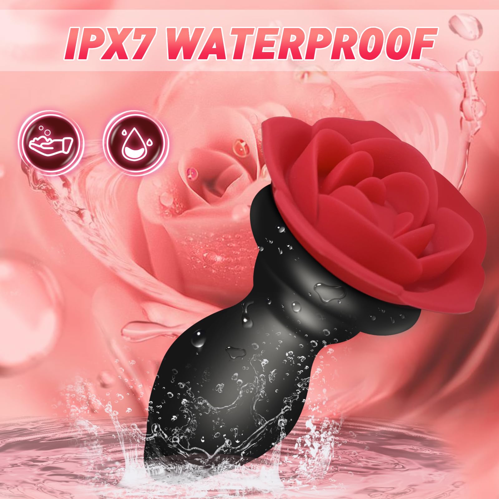 Amazon.com: Rose Anal Butt Plugs Vibrator Anal Sex Toys & Games for Men Women Couples, Prostate Massager with Wireless Remote Control 10 Vibrating Modes, Silicone Stimulator Sex Toys Waterproof and Rechargeable : Amazon.com: Rose Anal Butt Plugs Vibrator Anal Sex Toys & Games for Men Women Couples, Prostate Massager with Wireless Remote Control 10 Vibrating Modes, Silicone Stimulator Sex Toys Waterproof and Rechargeable :