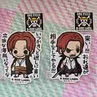 ワンピースタワー 365日ステッカー シール シャンクス 特典 バッジ アクリル ONE PIECE 麦わらストア限定 365日ステッカー 配布キャンペーン