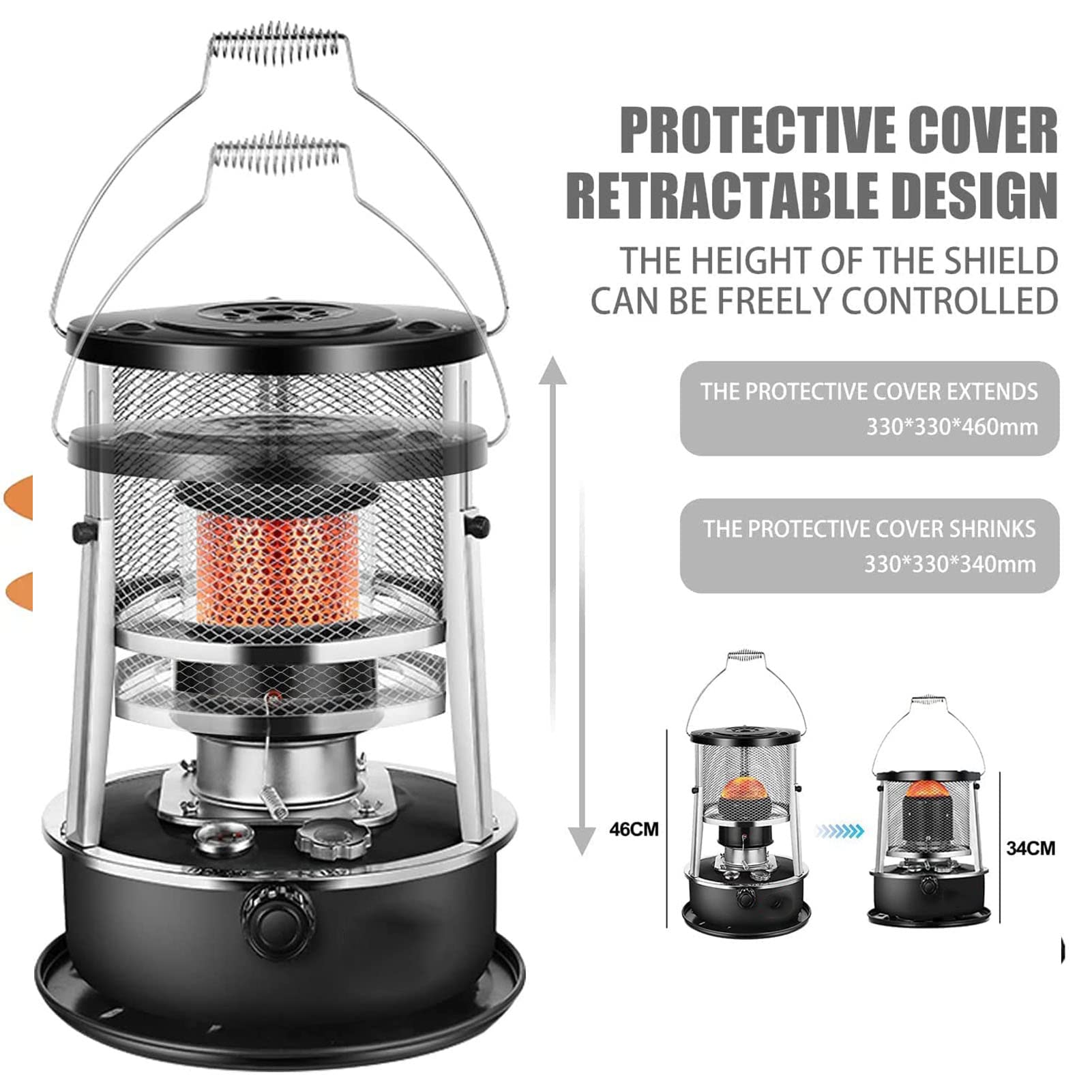 Heater Garage MUWIZ Kerosene Eater Indoor/Outdoor Emergency Heater