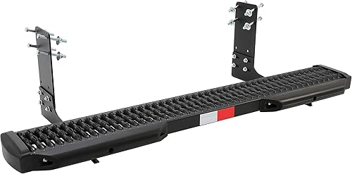 Miniatura 4 de KUAFU 415254-570749-0 Paso de Agarre 137 cm Negro de Aluminio Kit de Paso Trasero para Flota, Compatible con 2007+ Mercedes-Benz Sprinter 1500 2500