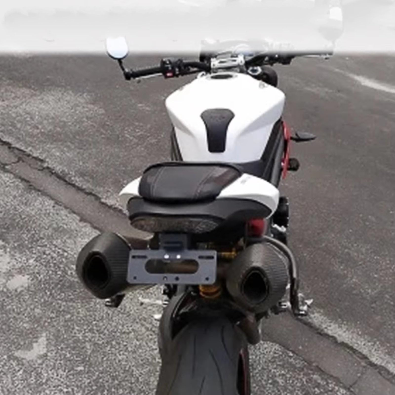 Nummernschildhalter Für Speed ​​Für Triple S 2016 2017 2018 2019 2020 2021 Motorrad-Kennzeichenhalter Halterung Motorrad-Kennzeichenhalterung
