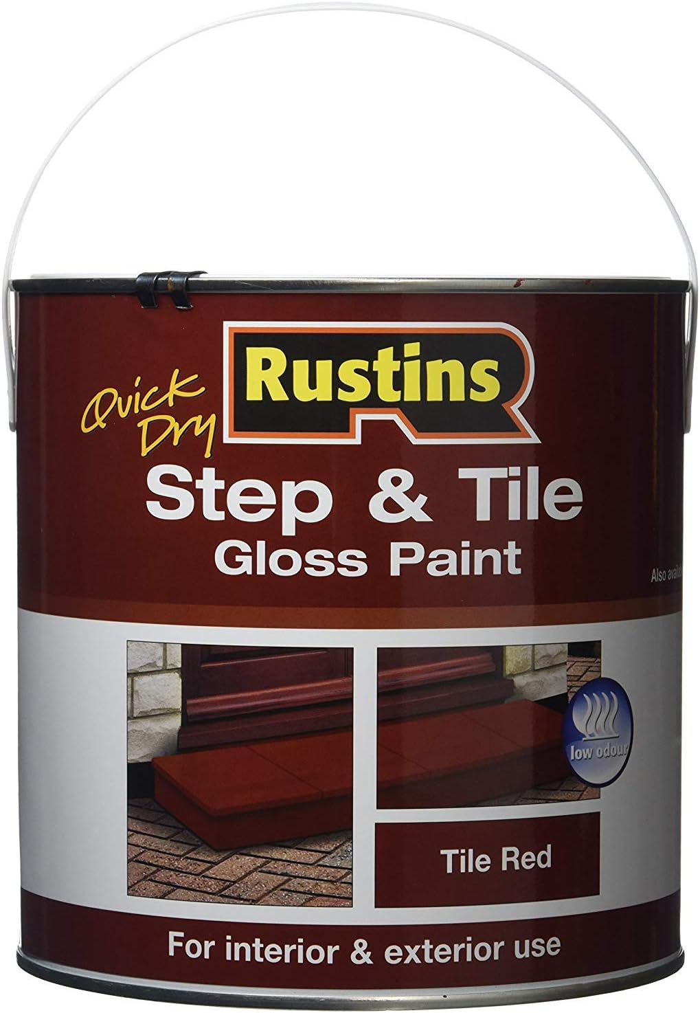 STRDW2500 2.5 Litre Quick Dry Step and Tile - Red