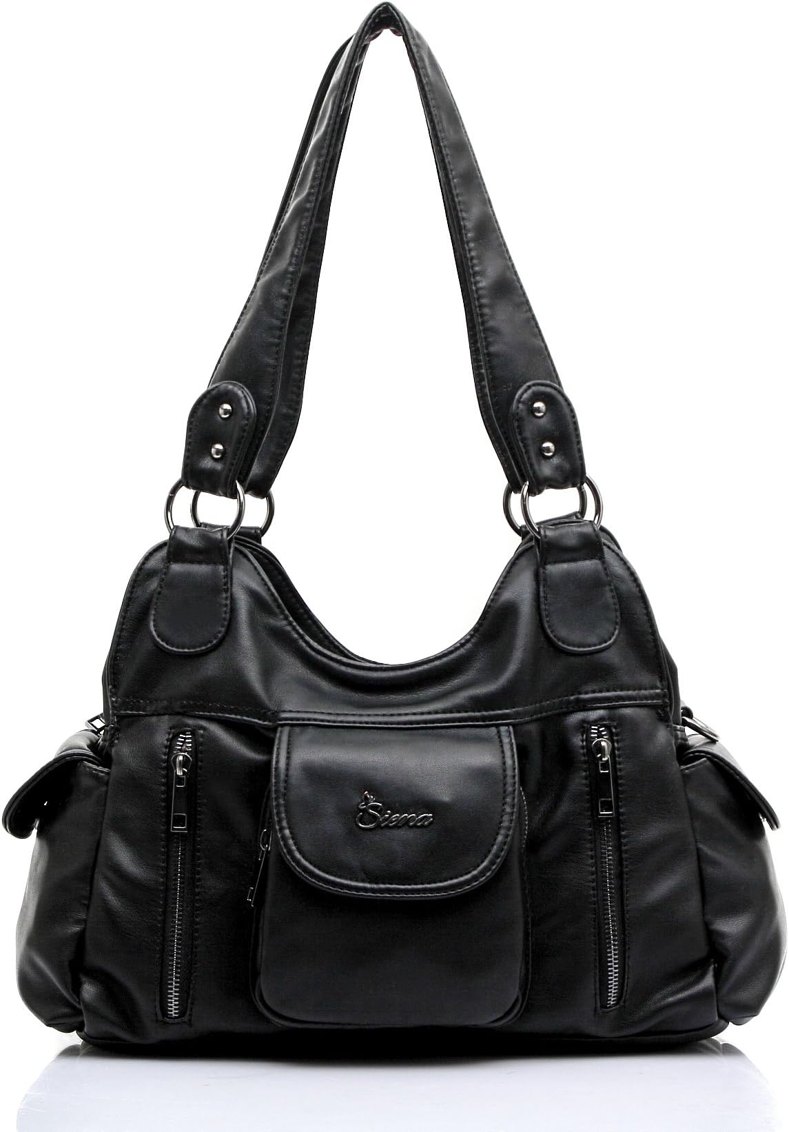 Siena Soft Multi Pocket Voyage Satchel SC009