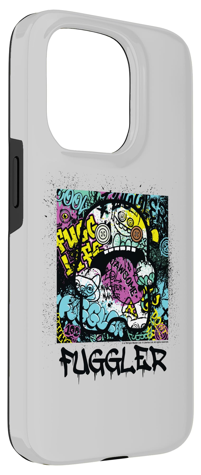 iPhoneアクセサリー MOWALOLA GRAFFITI IPHONE CASE 15pro Case for Apple iPhone 15 Pro Max Urban Graffiti Wall Art Painting
