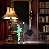 Vista 1 de Varita mágica negra a flor Juguetes Magia Varita Truco Magos Trucos Juguetes Primer plano Magic Flower Stick Magic Kits y accesorios