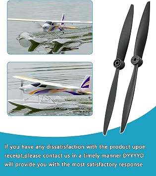 2Pcs 1200mm RC Propeller | Fits for FMS 1200mm Super EZ,1220mm Ranger FMSPROP022 (10x5,RC Propeller)
